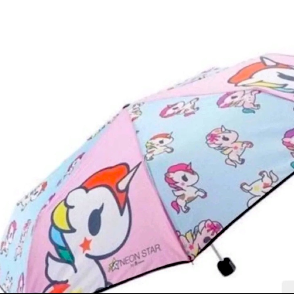 Tokidoki unicorno umbrella new neon star